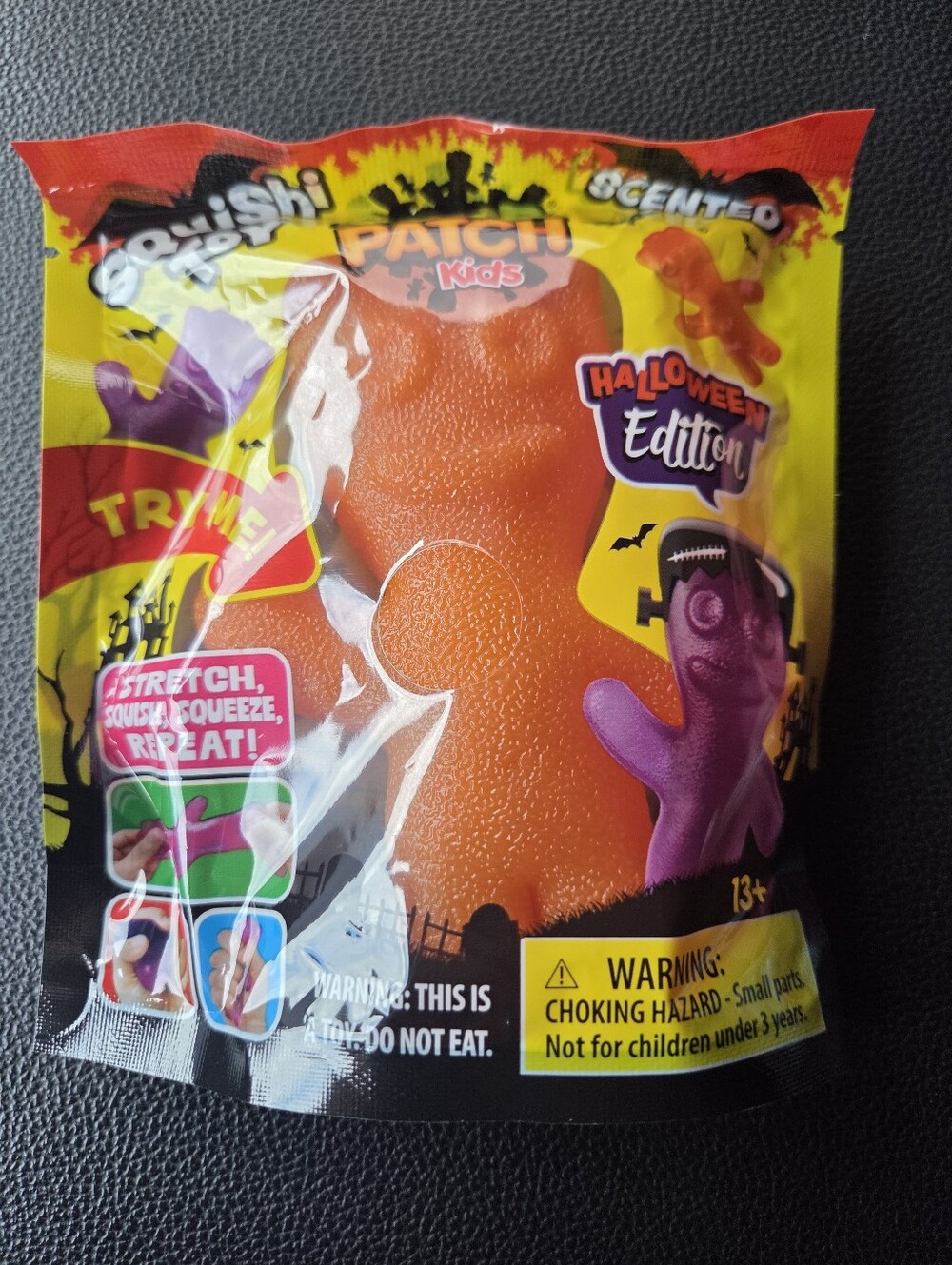 Sour Patch Halloween Edition Orange Scented Squishy Toy